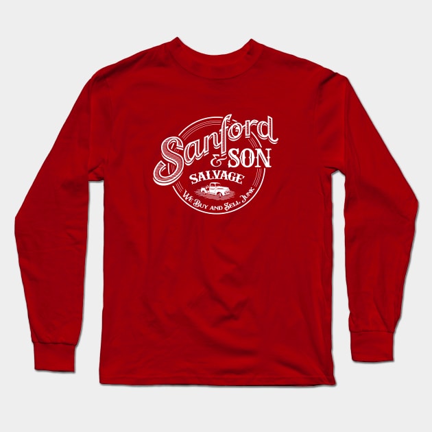 Sanford and Son Salvage Long Sleeve T-Shirt by tonynichols